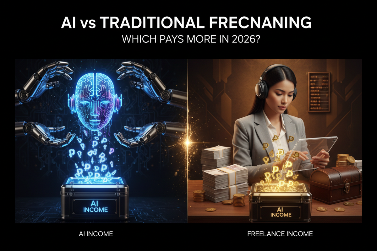 AI vs Traditional Freelancing — Which Pays More in 2026?