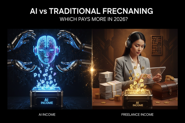 AI vs Traditional Freelancing — Which Pays More in 2026?