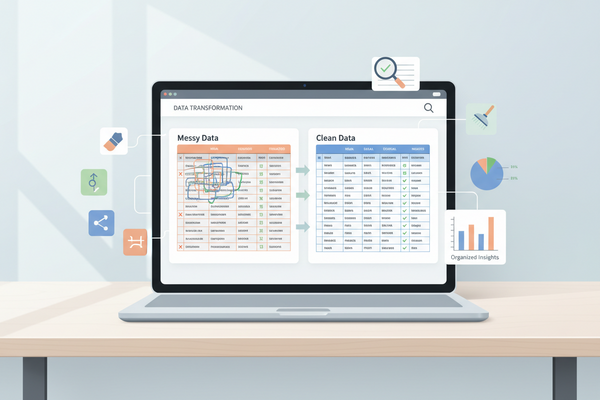 Virtual assistant performing data cleaning and formatting in a spreadsheet